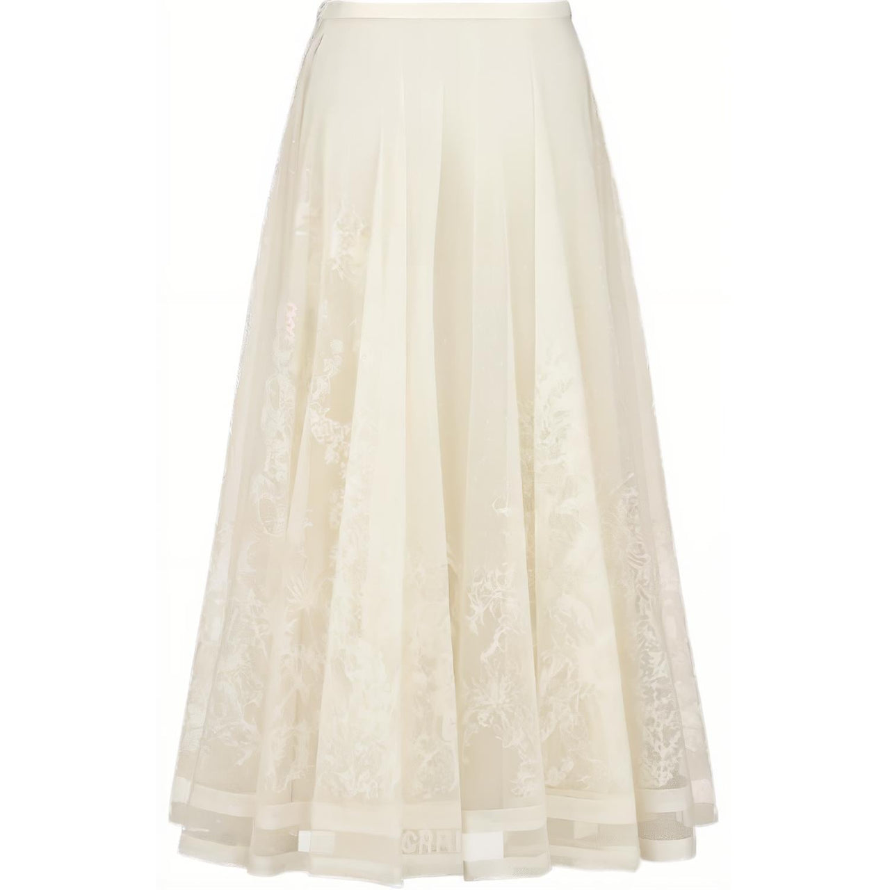 DIOR Casual Long Skirt Women's White