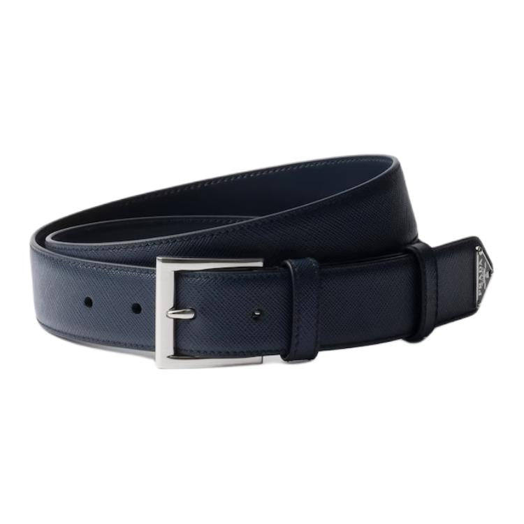 PRADA Saffiano Leather Belt