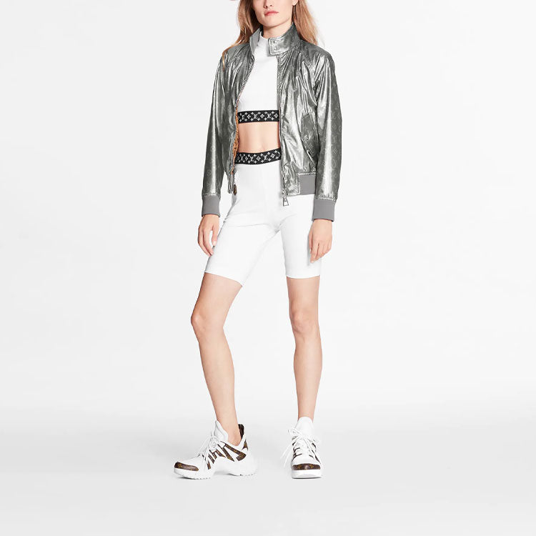 LOUIS VUITTON Jacket Women's Silver