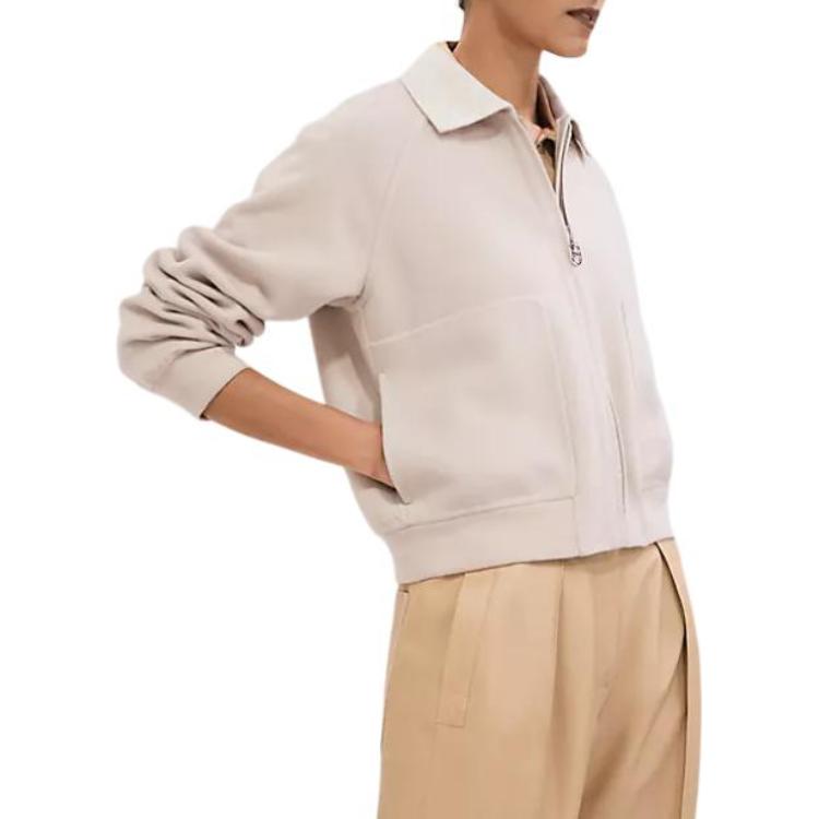 HERMES Jackets Women's Ecru