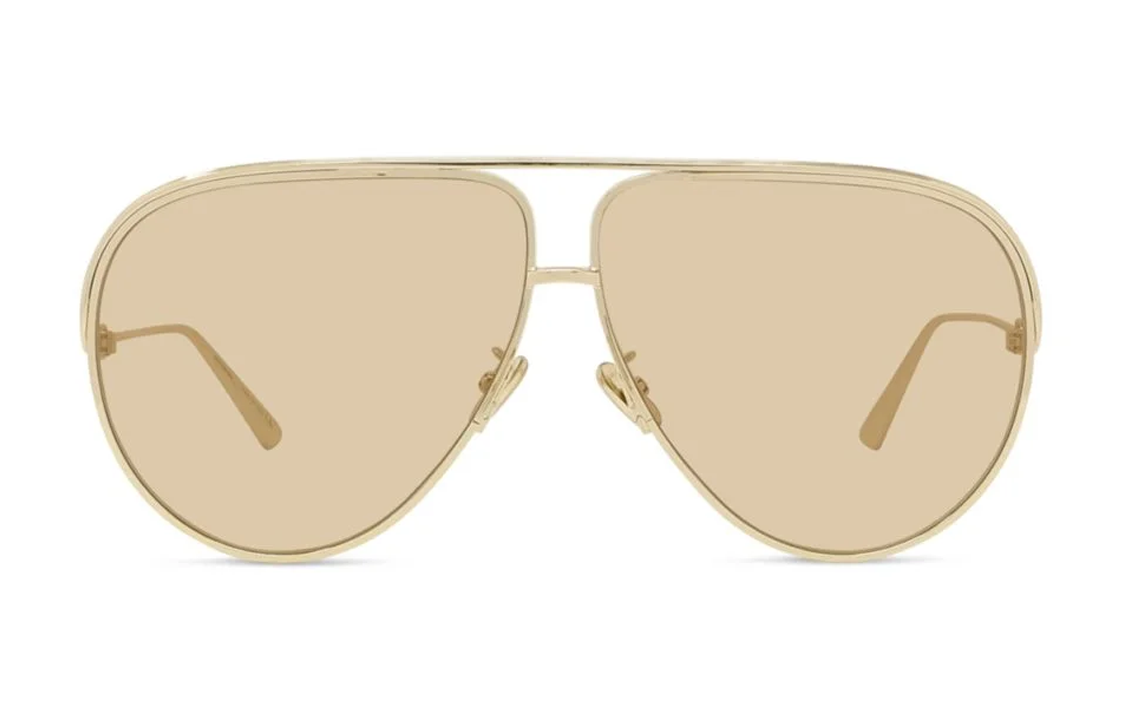 DIOR Aviator Sunglasses Unisex Gold