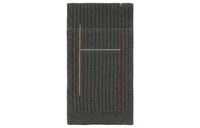 HERMES Knit Scarves Men Gray