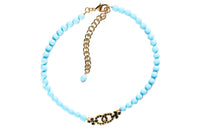CHANEL Necklaces Women's Blue