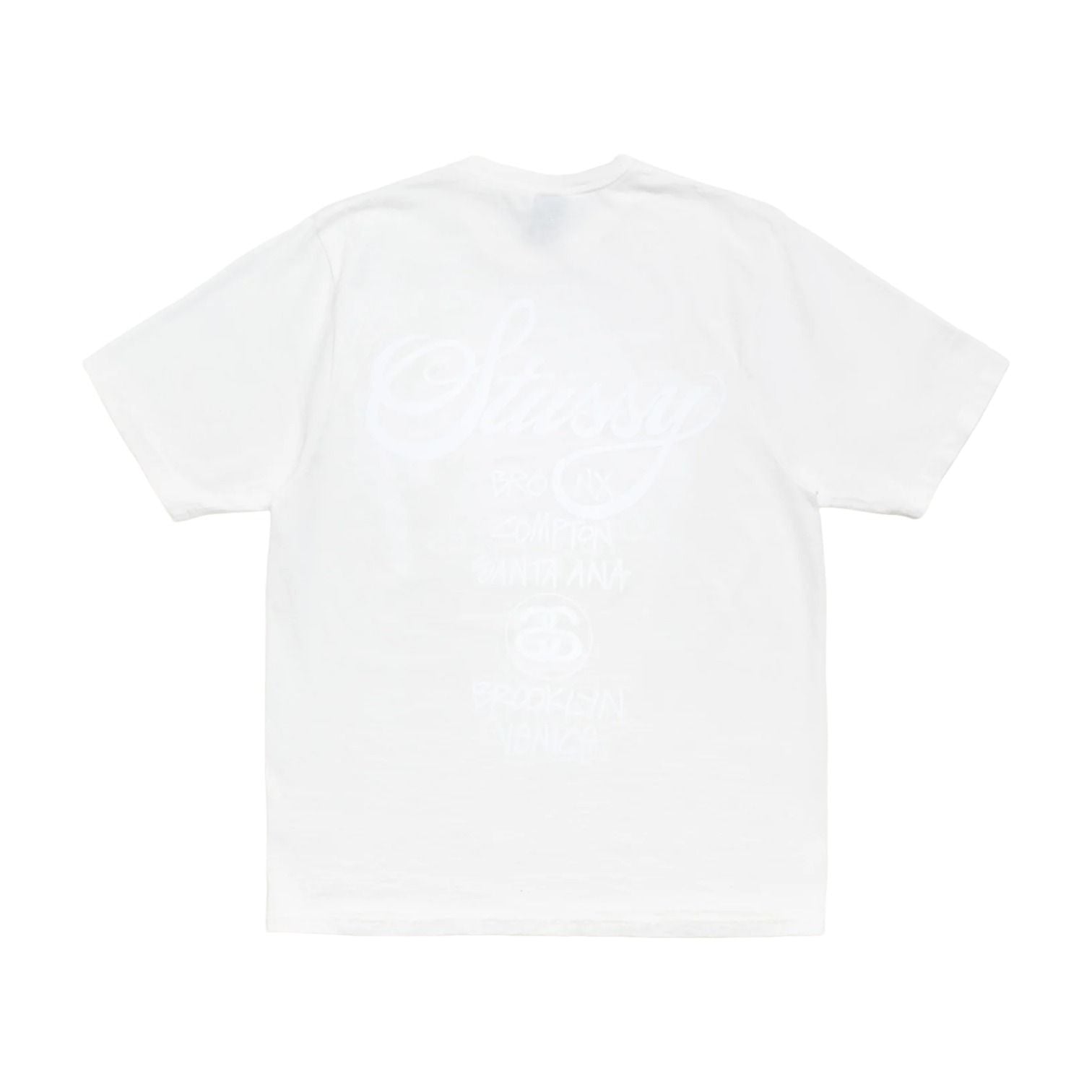 Stussy World Tour T-Shirt Pigment Dyed 'Natural' 3903962P-NATU