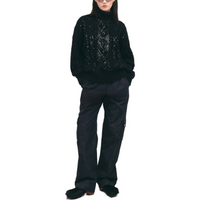 CHANEL NEIGE Ski Series 24 New Fall And Winter Arrivals Casual Pants Women's Marine Blue