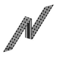 DIOR Silk Scarves Women's Black
