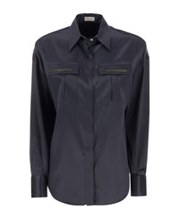 Brunello Cucinelli Women's Shirt Mpc59Mv816_C8901