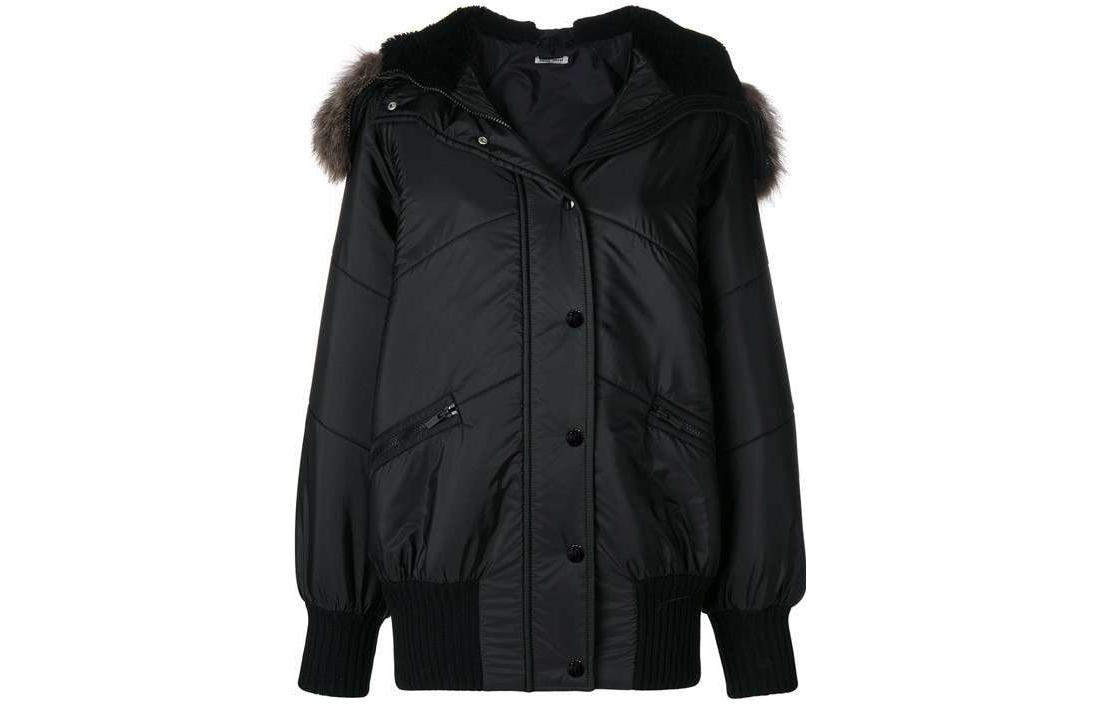 MIU MIU Parka Coats Women's Black
