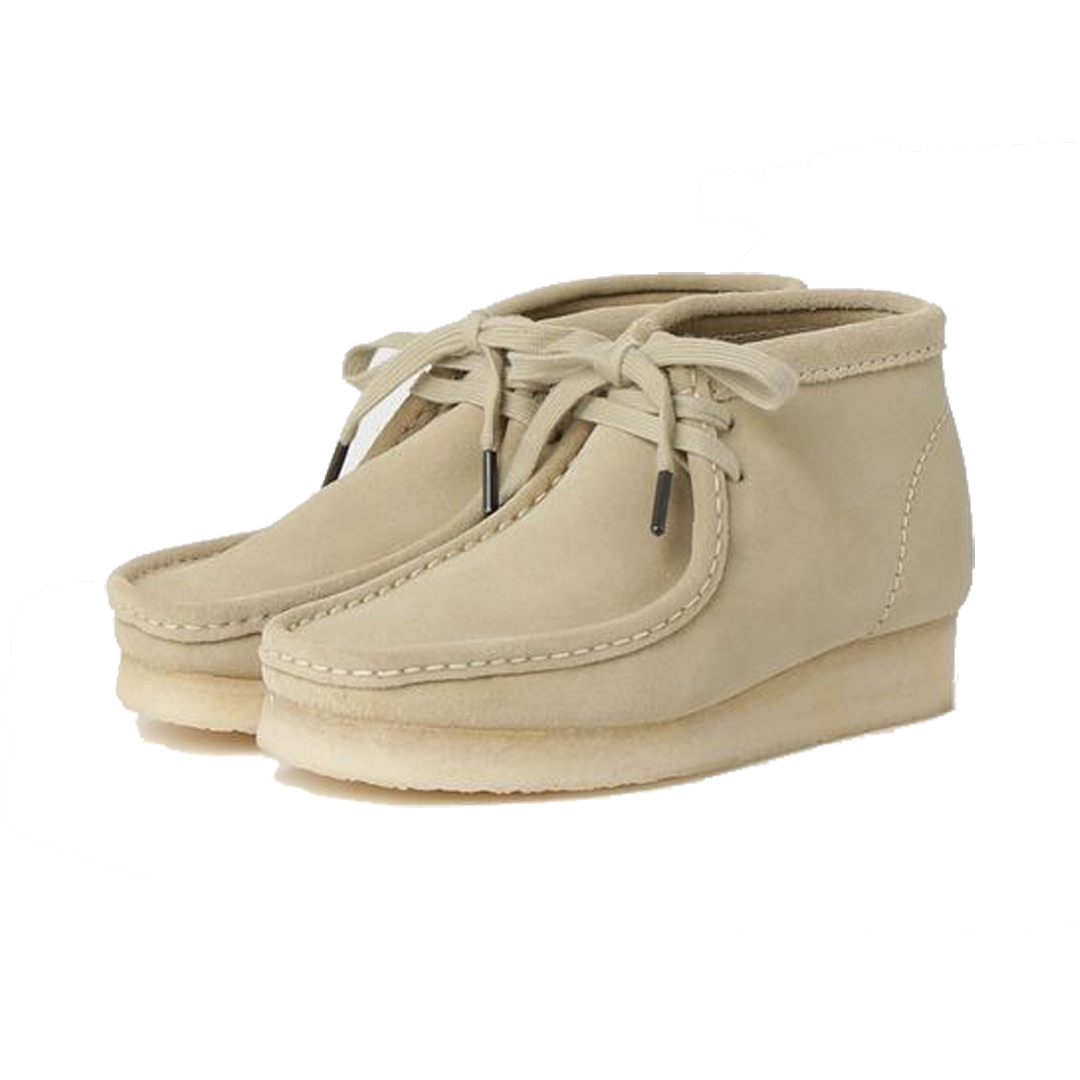 (WMNS) Clarks Wallabee Boots 'Maple Suede' 26155520