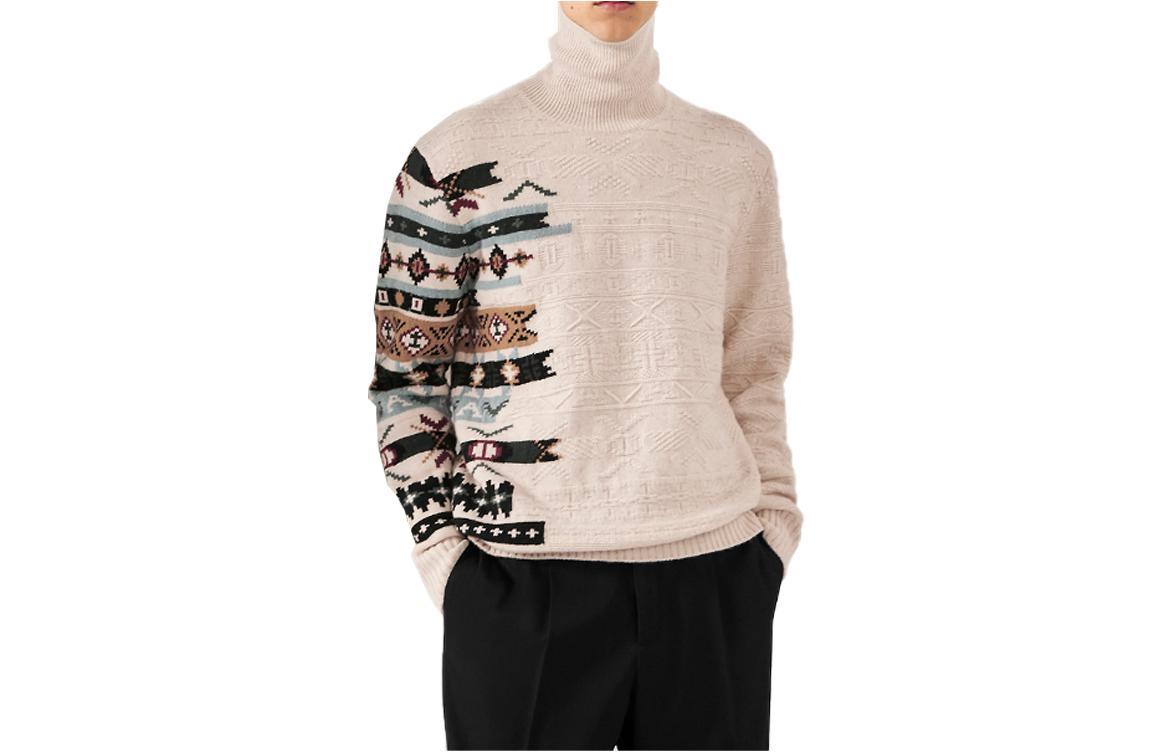 HERMES Knitwear Men's Mist White