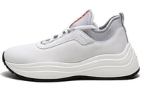 PRADA Shock Absorbing, Non Slip, Wear Resistant, Breathable And Lightweight Low Top Sports Casual Shoes Men's White
