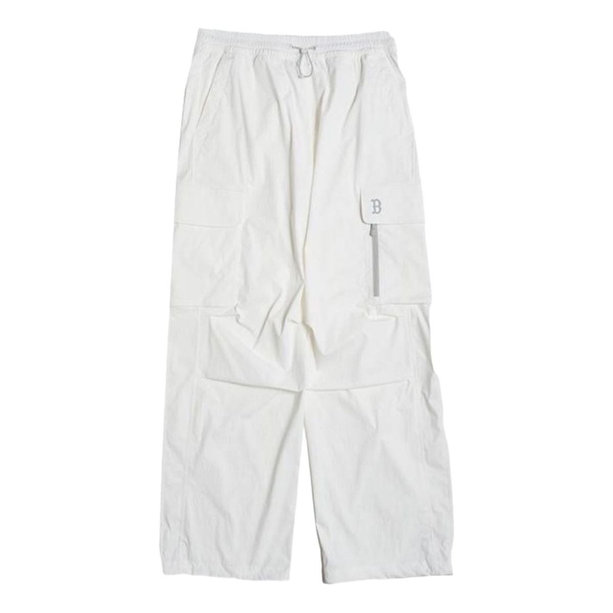 MLB Boston Red Sox Wide Leg Woven Cargo Pants 'White' 3AWPB0563-43IVS