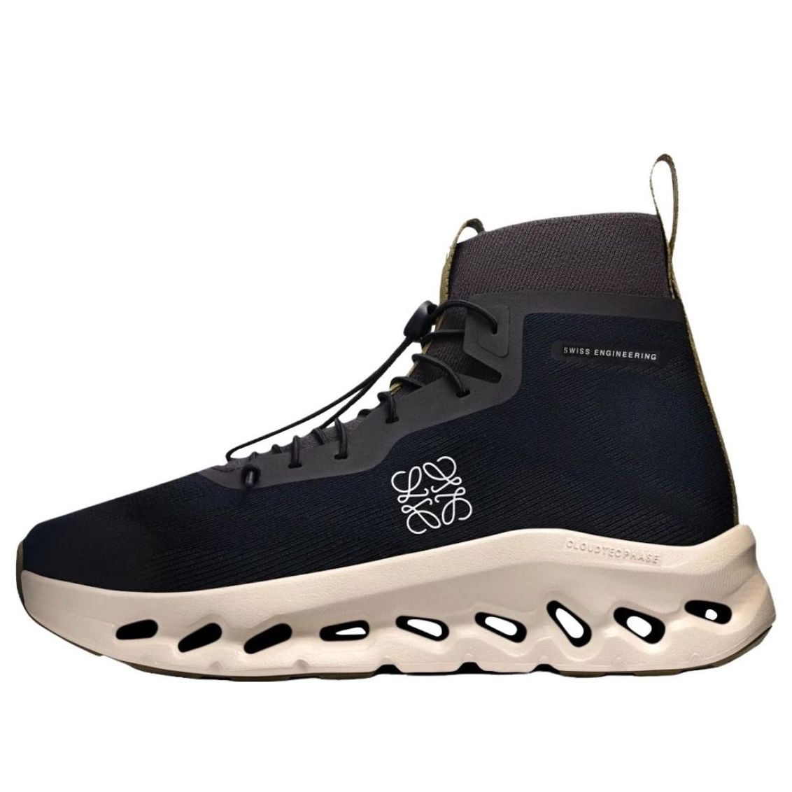 On Running x Loewe Cloudtilt Hi 'Black Oatmeal Olive' 3MG10835483