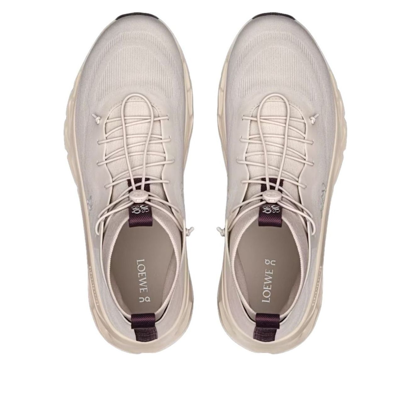 On Running x Loewe Cloudtilt Hi 'Sand Oatmeal Plum' 3MG10835484