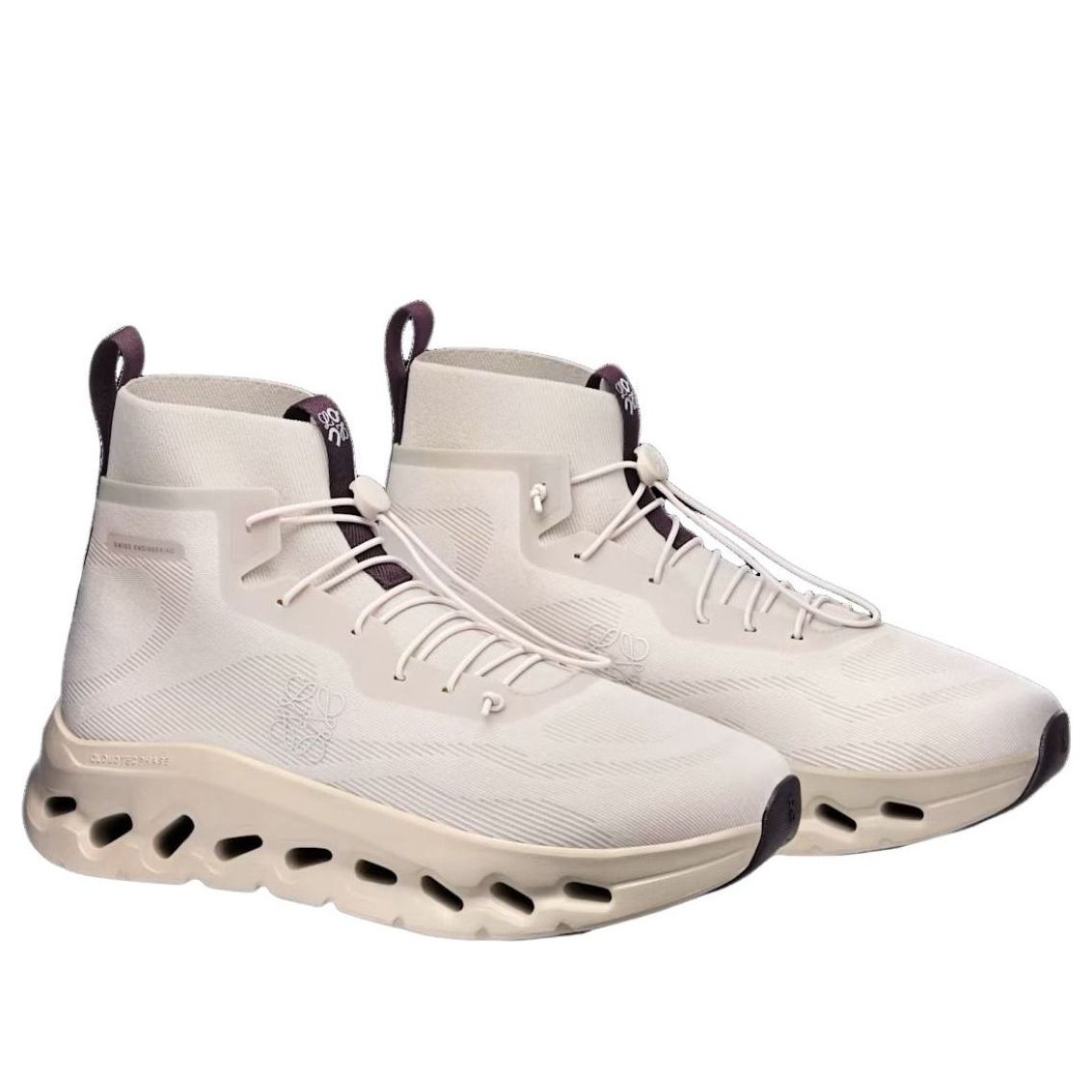 On Running x Loewe Cloudtilt Hi 'Sand Oatmeal Plum' 3MG10835484