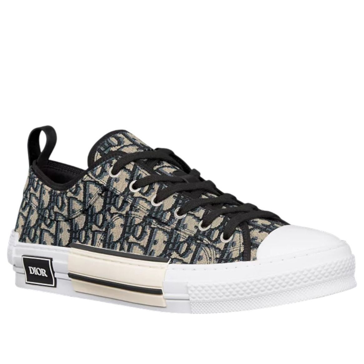 DIOR B23 Low 'Oblique Beige Black' 3SN249ZSA-H961