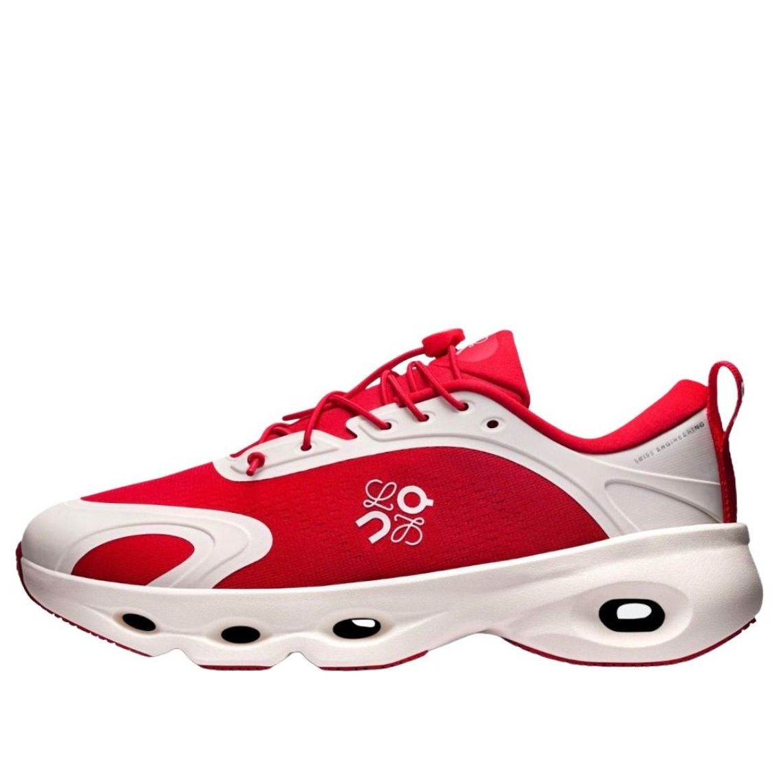 (WMNS) On Running x Loewe Cloudsolo 'Red Eggshell' 3WF30605482