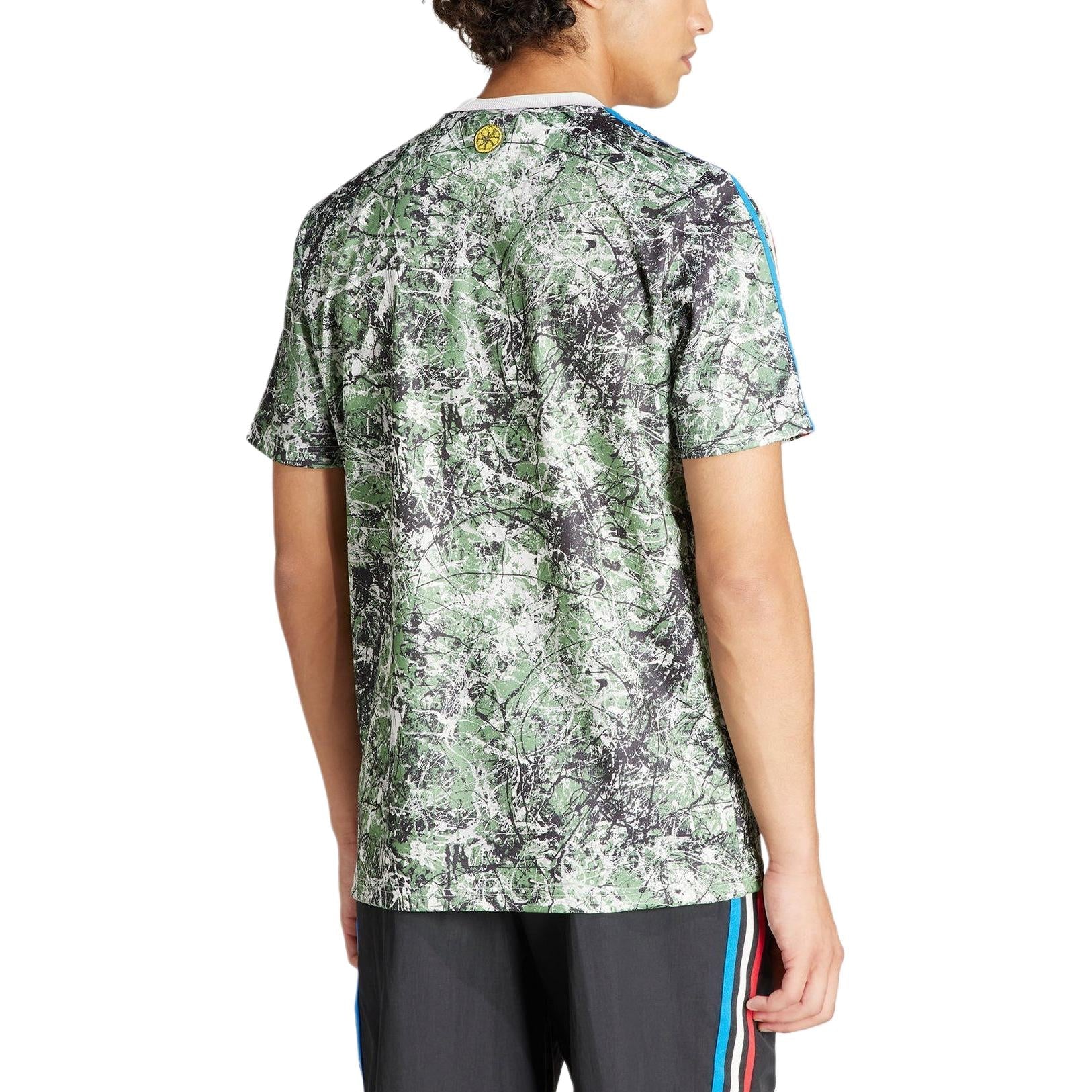 adidas Manchester United Stone Roses Originals Icon Jersey Asia Sizing 'Green' IM8270