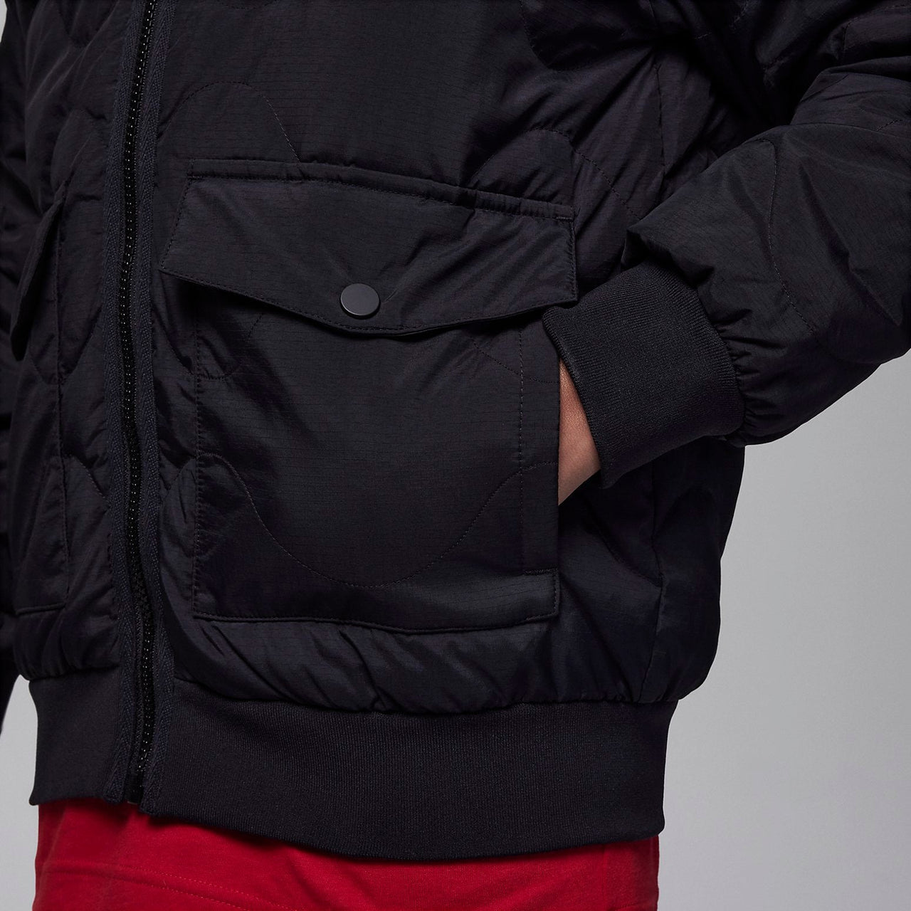 (PS) Air Jordan Quilted Liner Jacket 'Black' FZ6538-010