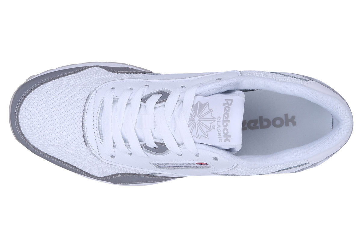 Reebok Classic Nylon Tech Mix Running Shoes Grey/White BD1972