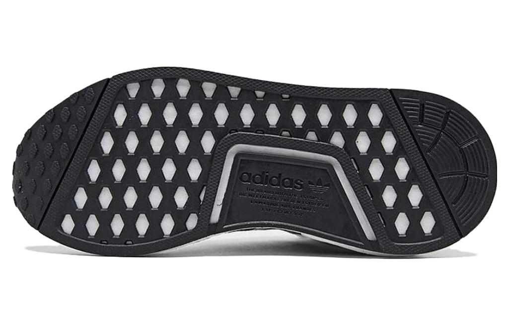 (GS) adidas NMD_R1 'White Black' FW7688