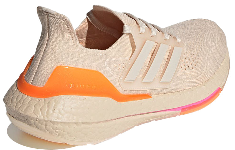 (WMNS) adidas Ultraboost 21 'Halo Ivory Ultra Pop' FZ1919