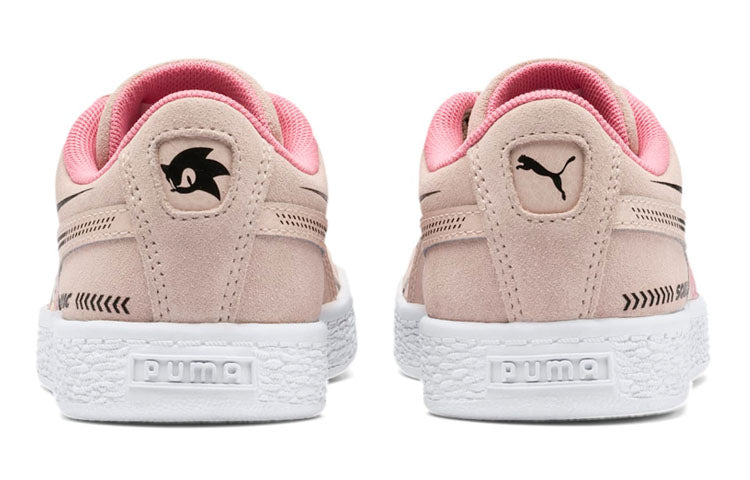 (PS) PUMA Sonic The Hedgehog x Suede 'Who's Faster - Rosewater' 371998-02
