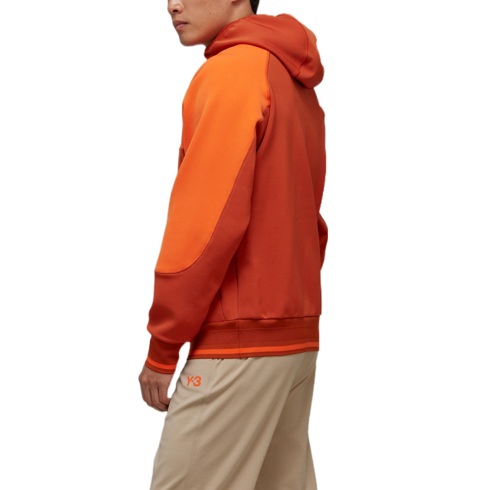 adidas Logo Half-Zip Hoodie 'Red' HT2283