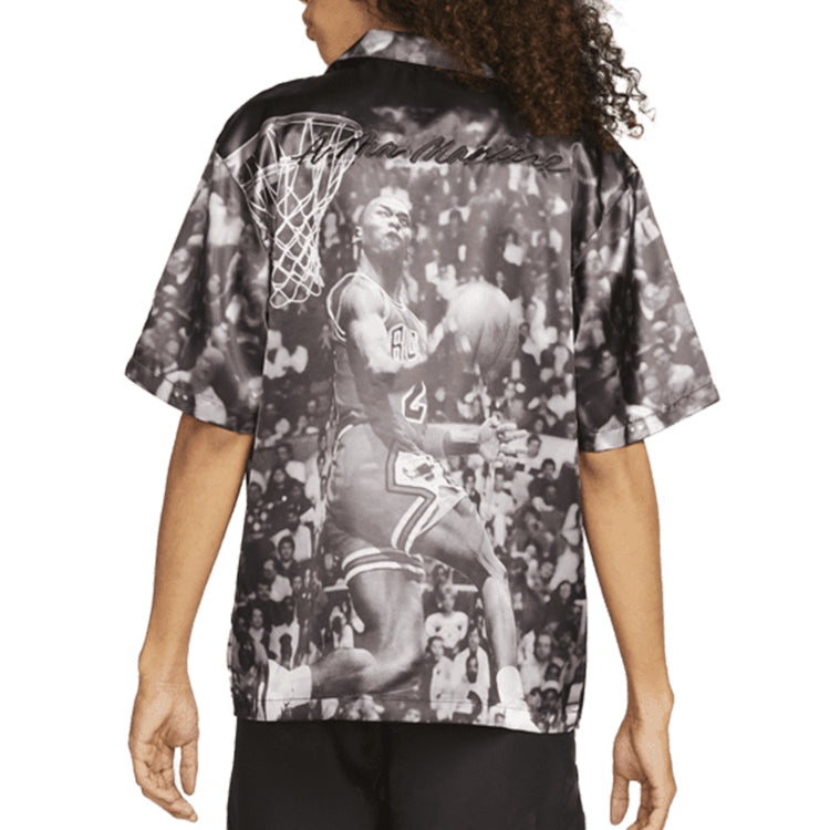 Air Jordan x A Ma Maniere T-Shirt Asia Sizing 'Black Grey' DJ9761-010