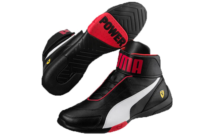 PUMA Scuderia Ferrari x Kart Cat Mid 3 'Black Red' 306220-02