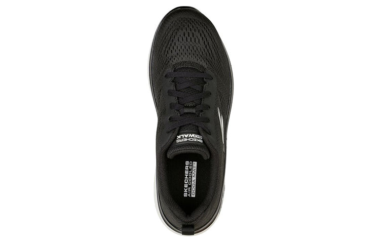 (WMNS) Skechers Go Walk Hyper Burst Low-Top Black/White 124578-BKW