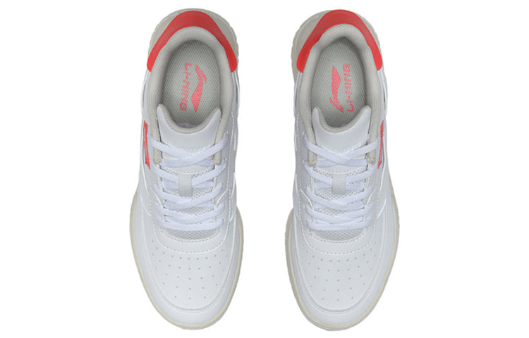 (WMNS) Li-Ning Sport Leisure 'White Red' AGCQ366-1