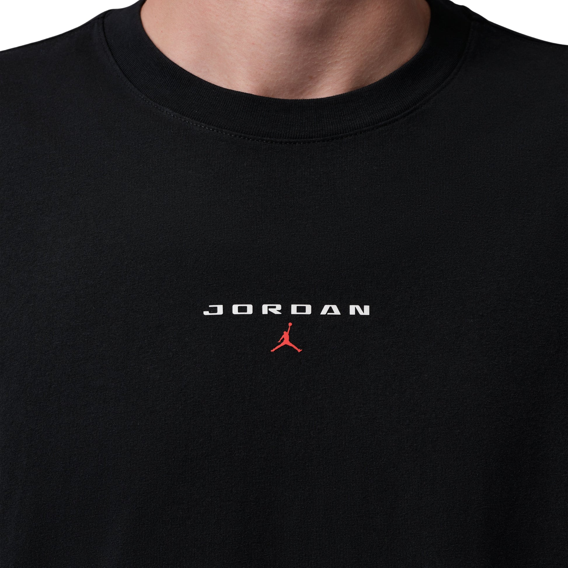 Jordan Flight Essentials Oversized Patch T-Shirt 'Black' IO0034-010