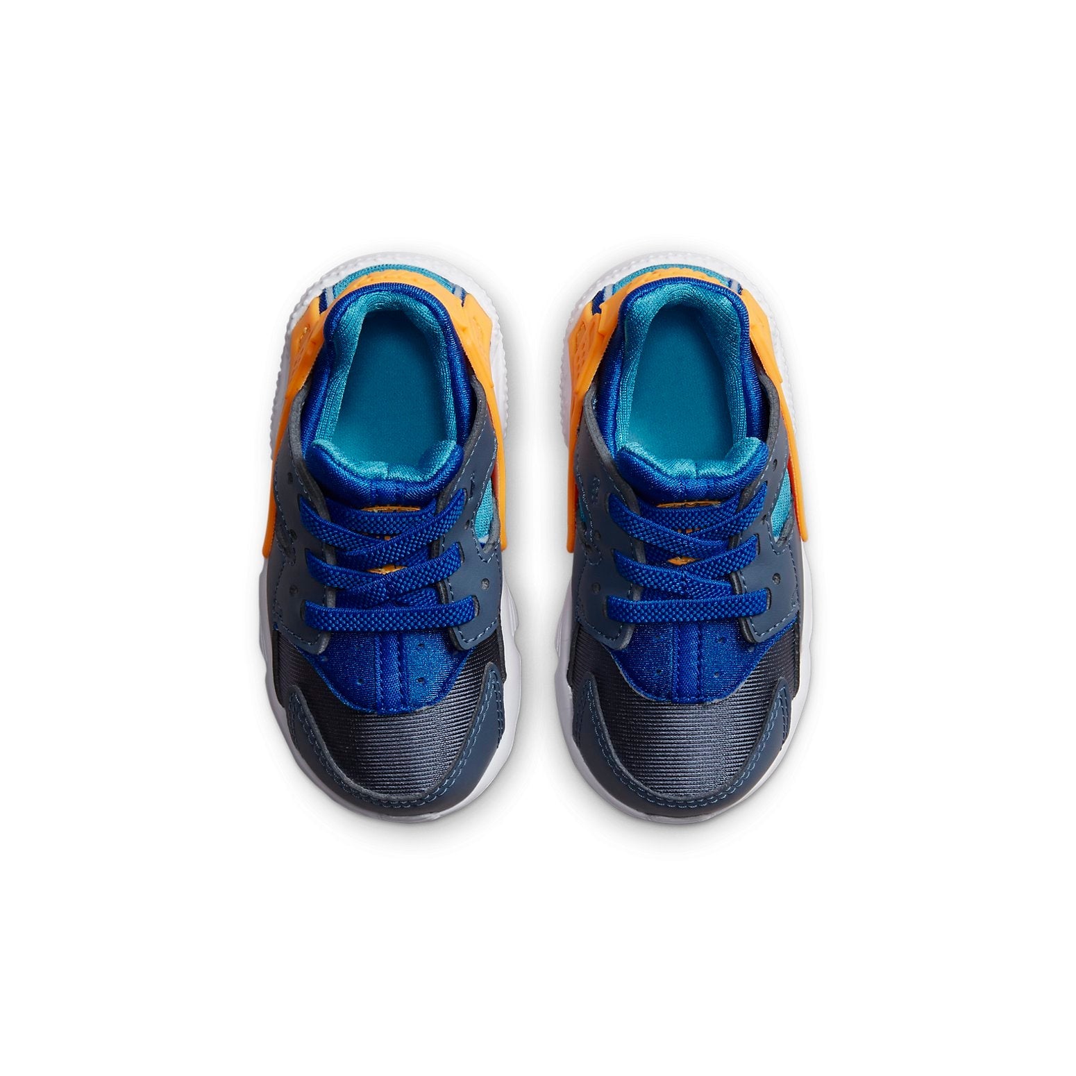 (TD) Nike Huarache Run 'Diffused Blue Laser Orange' 704950-422