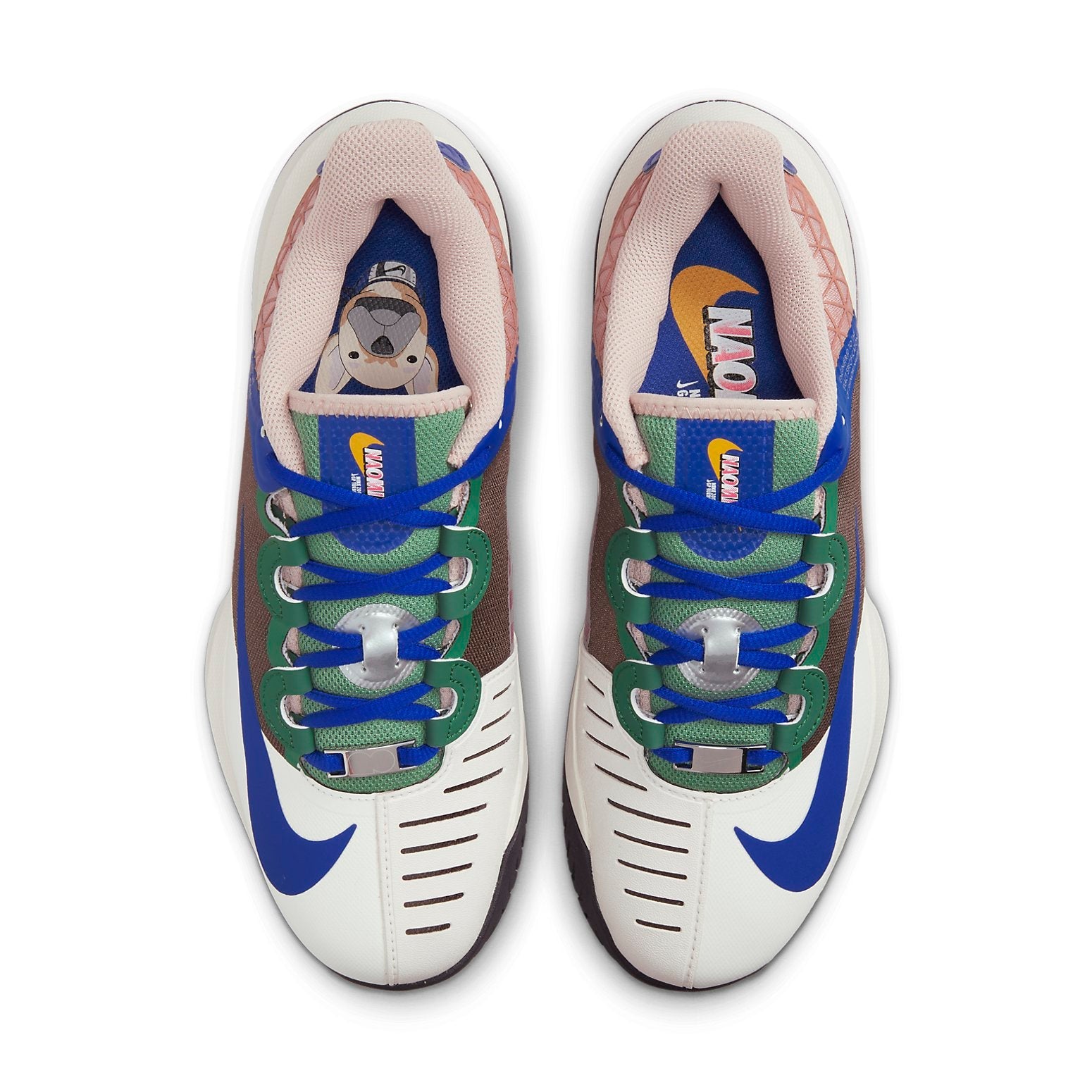 (WMNS) Nike x Naomi Osaka Court Air Zoom GP Turbo HC 'White Ironstone' DX8853-001