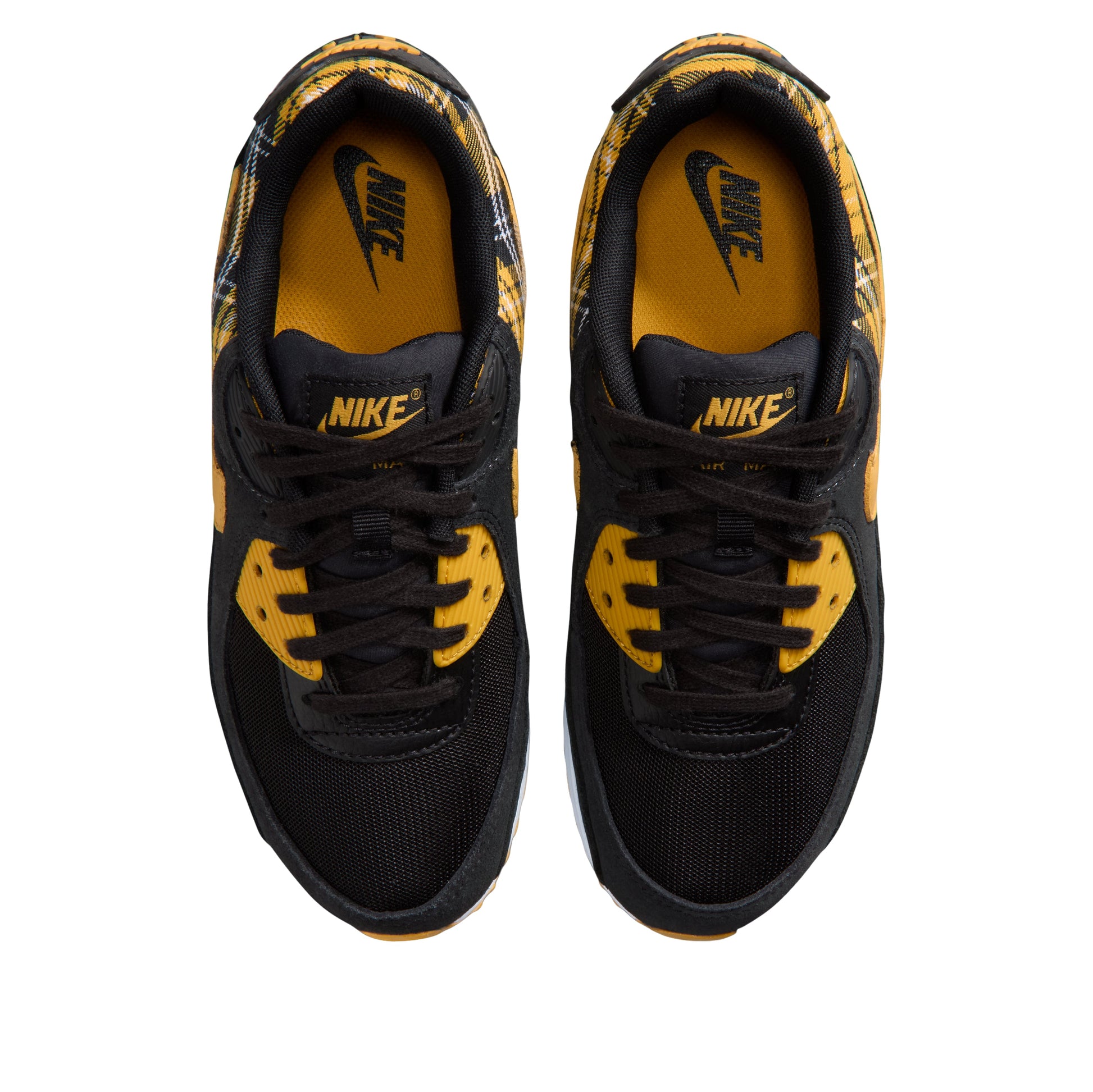 (WMNS) Nike Air Max 90 'Yellow Plaid' IR5598-001