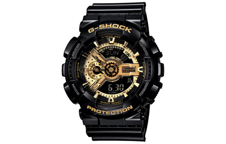 CASIO Baby-G 'Black & White' BA-110RG-7APR+GA-110GB-1APR