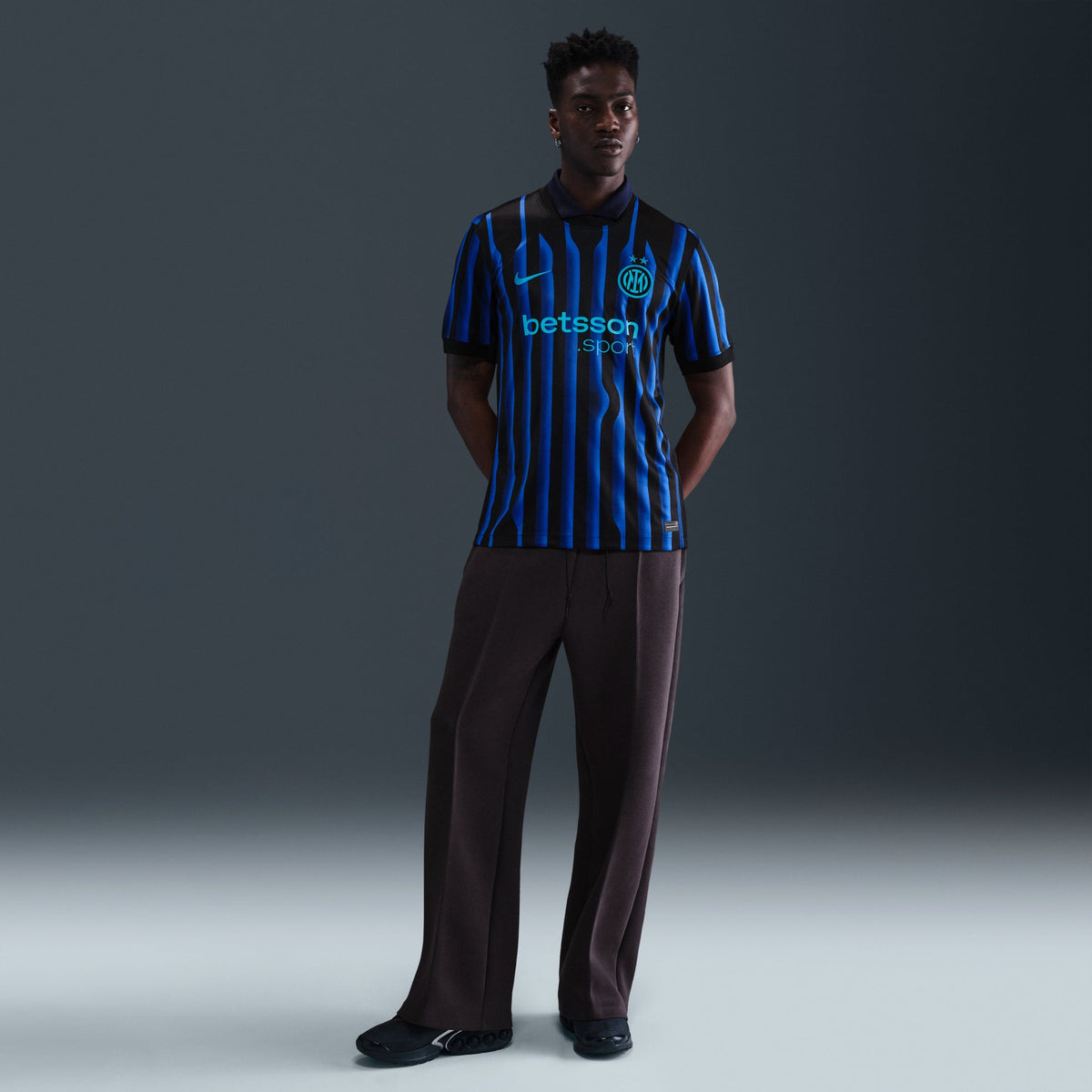 Nike Inter Milan 25/26 Stadium Home Jersey 'Blue Black' HJ4591-439
