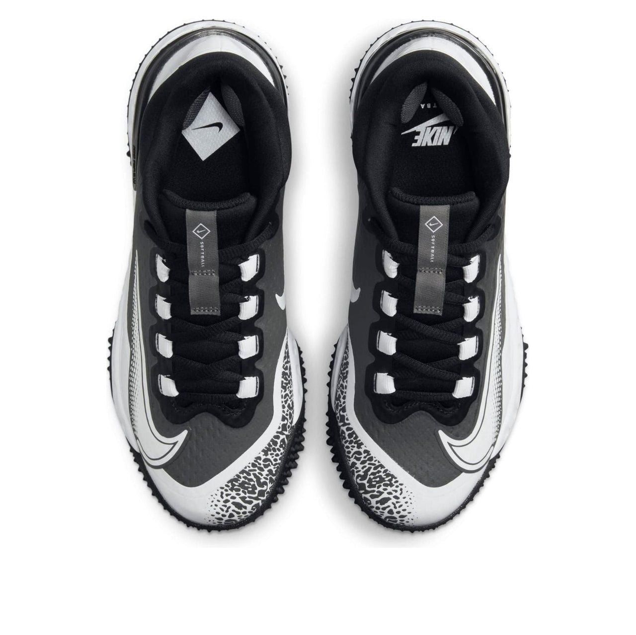 (WMNS) Nike Alpha Huarache Elite 4 Turf 'Black White' FD2746-002