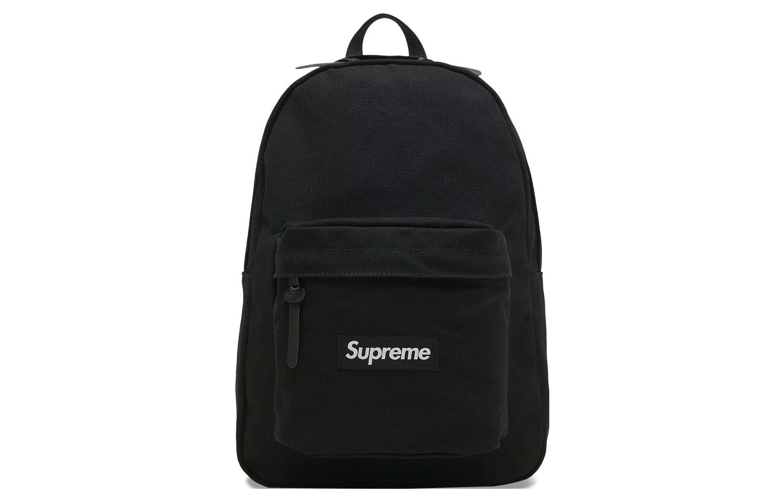 Supreme Canvas Backpack 'Black White' SUP-FW20-152