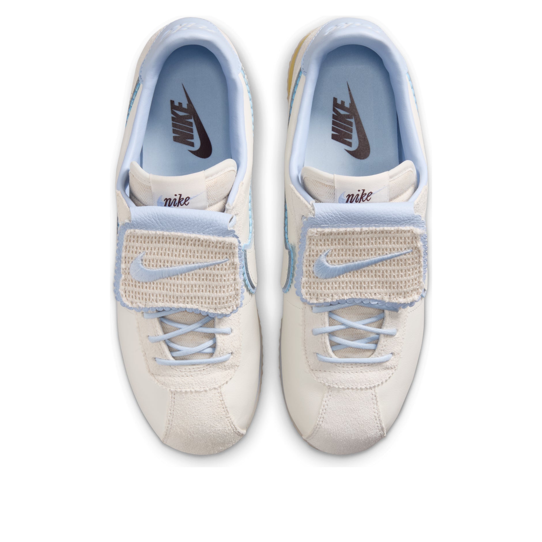 (WMNS) Nike Cortez 'Sail Soft Yellow Hydrogen Blue' IW6363-117