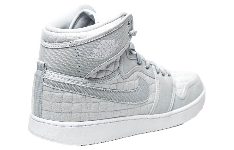 Air Jordan 1 AJKO High Quilted 'Pure Platinum' 638471-004