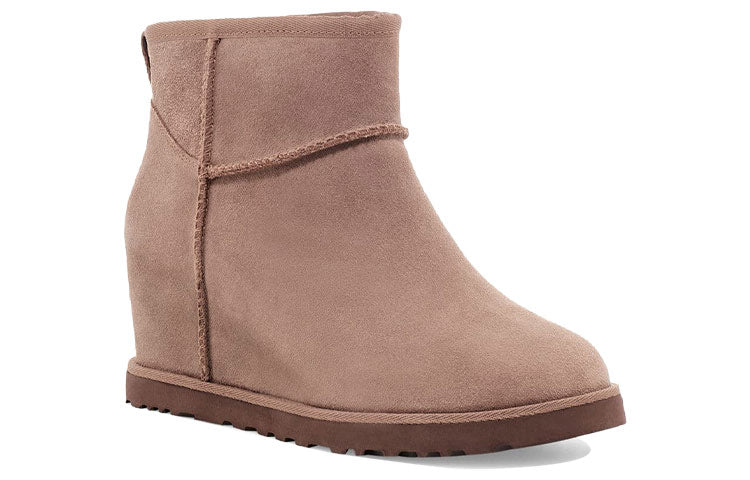(WMNS) UGG Classic Femme Mini Short Boots Light Brown 1104609-CRBO