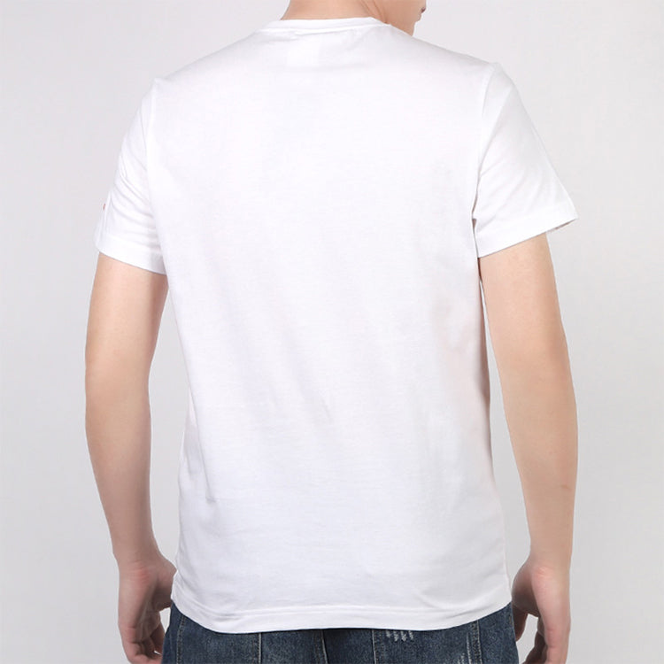 adidas Beijing Tee Basketball Sports Short Sleeve White GE1060