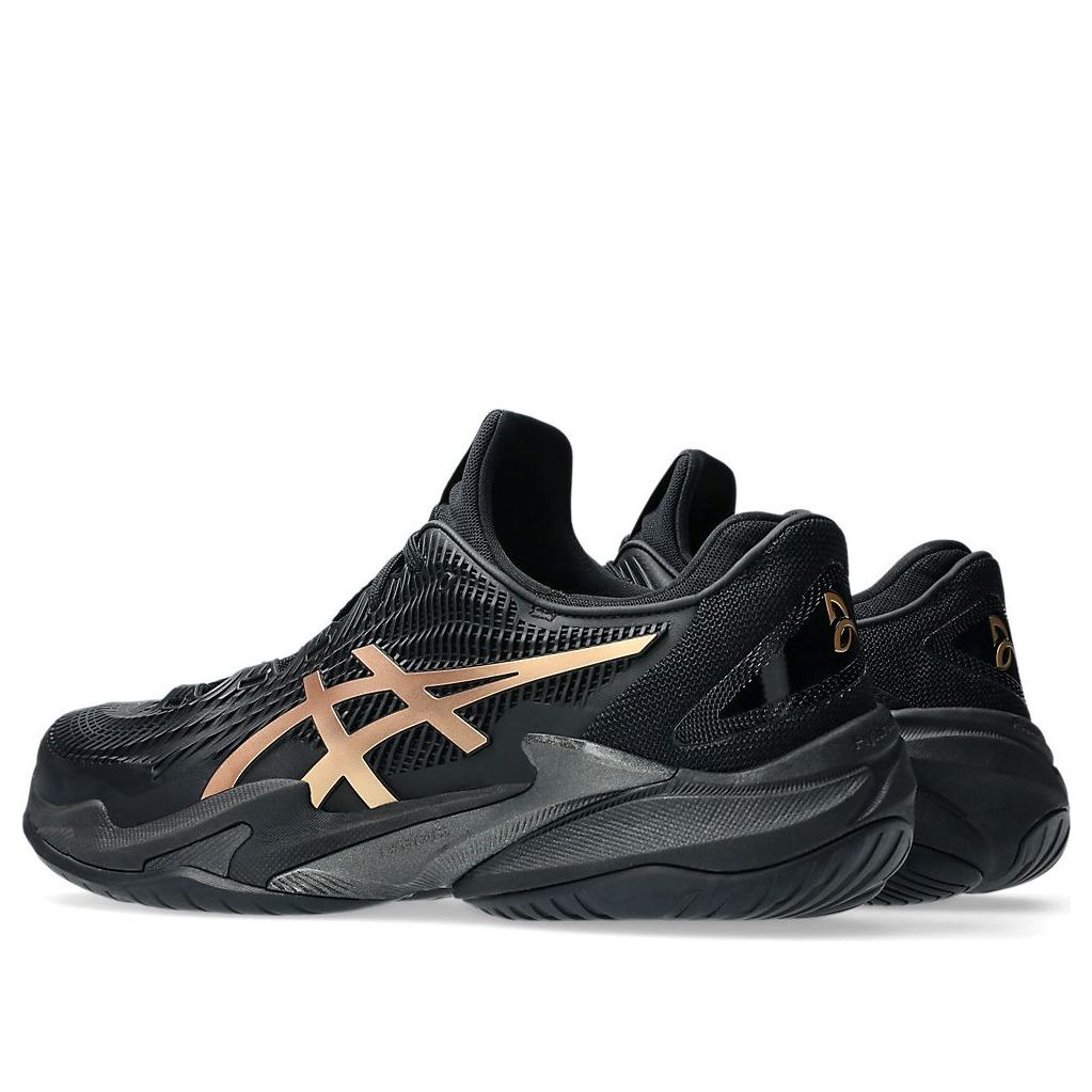 ASICS Court FF 3 Novak Night Energy 'Black Prism Gold' 1041A527-960