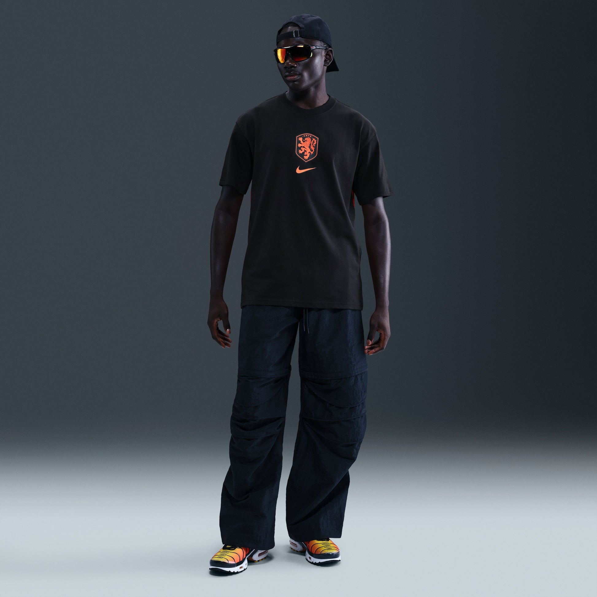 Nike Netherlands Premium Goalkeeper T-Shirt 'Black' IO4581-010