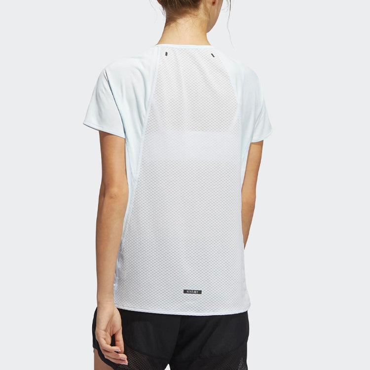 (WMNS) adidas Heat.rdy Tee Running Sports Short Sleeve White FK0736