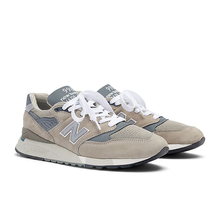 حذاء New Balance 998 صنع في الولايات المتحدة الأمريكية "Core Grey Silver" U998GR