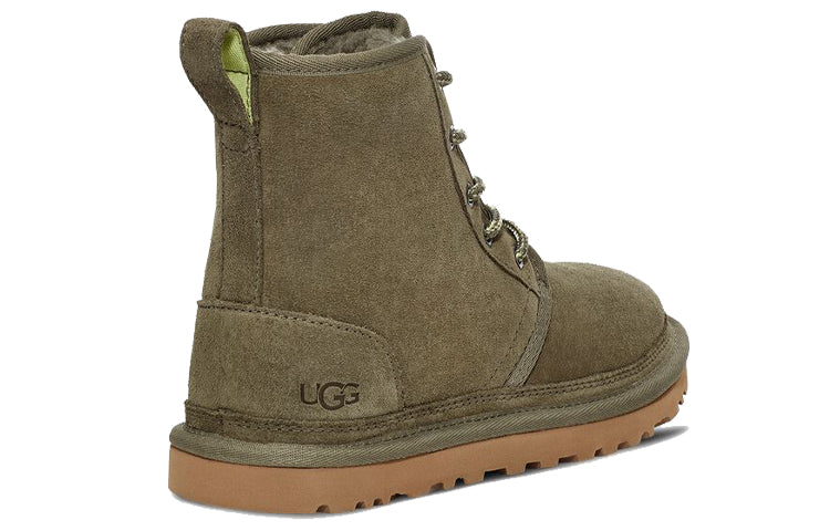 (WMNS) UGG Neumel High Black 'Army Green' 1120728-BTOL