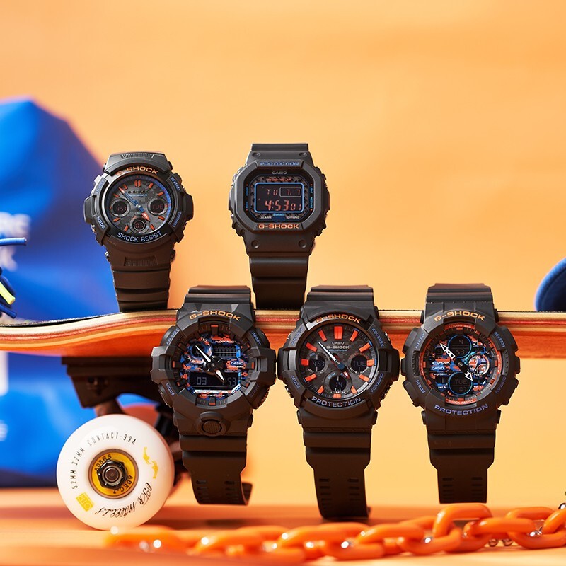 CASIO G-Shock Analog-Digital 'Black' AWG-M100SCT-1APR
